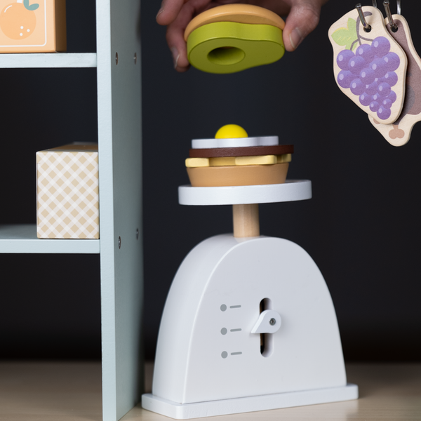 Kinder-Marktstand mit super vielen Extras