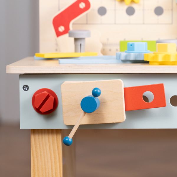 Kinder-Werkbank aus Holz